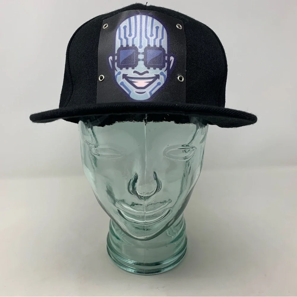 NEW New Glory Fitted SnapBack Noise Activated Light Up Hat